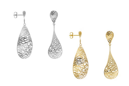 Pendiente Gota Plana Calado