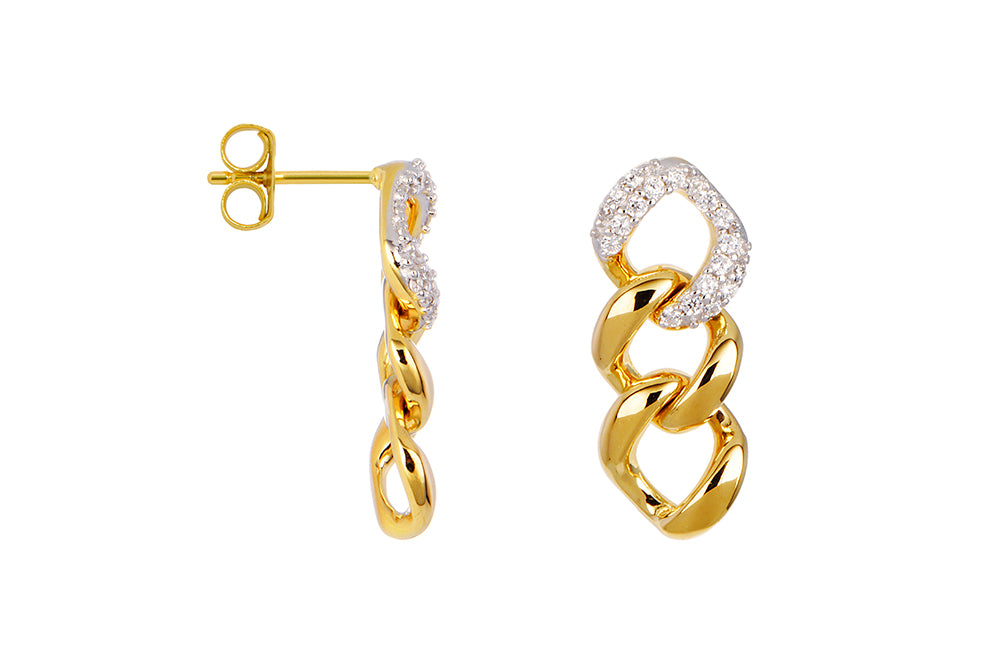 Pendientes eslabones