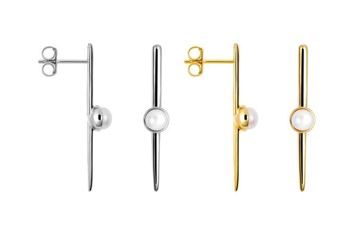 Pendientes Barra irregular