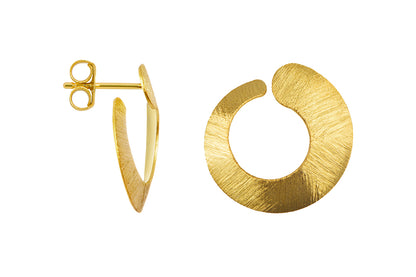 Pendientes Círculo irregular