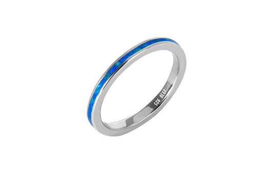 Anillo ópalo 2 mm
