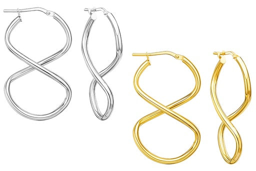 Pendiente Aro Ocho
