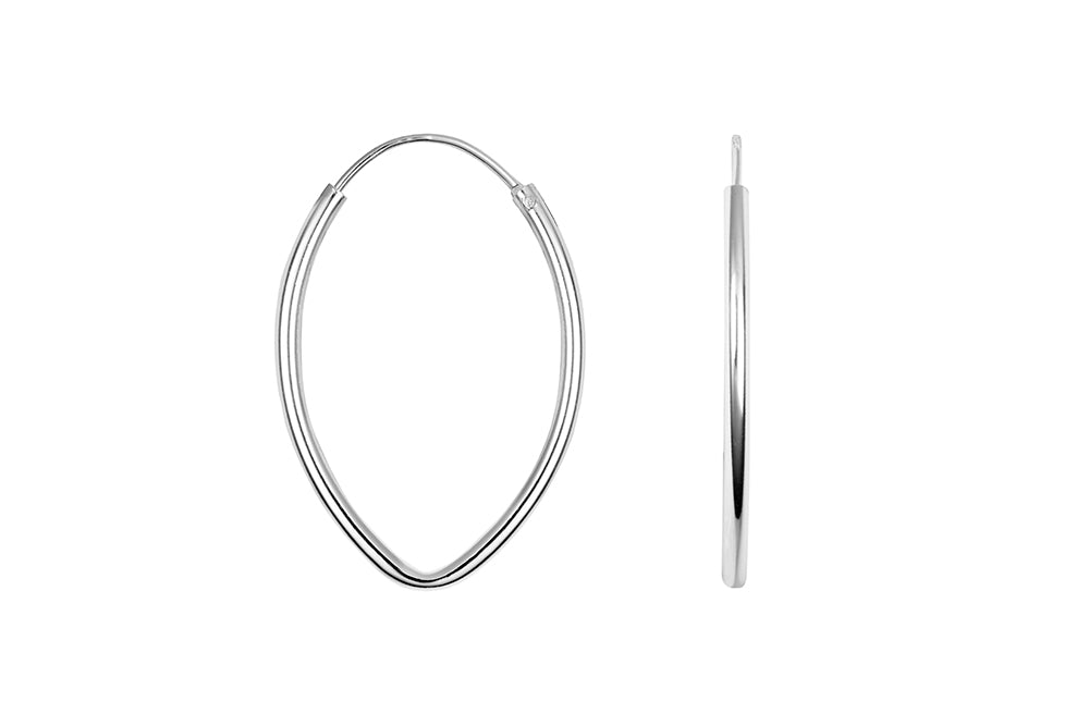 Pendiente Aro Oval