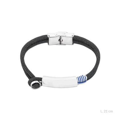 Pulsera de Acero Negra