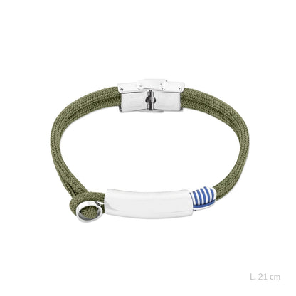 Pulsera de Acero Verde