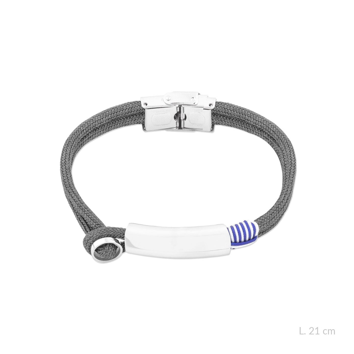 Pulsera Acero Gris