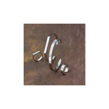 Brazalete de Acero Inoxidable Angular
