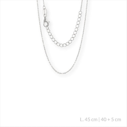 Cadena Forzada Essence - Plata de Ley 925
