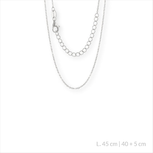 Cadena Forzada Essence - Plata de Ley 925