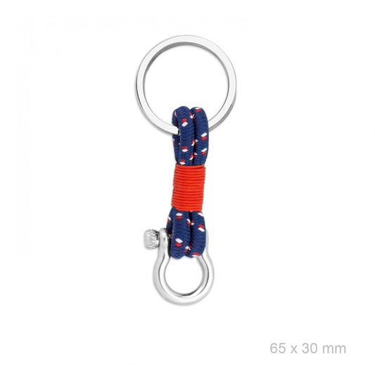 Llavero Grillete Azul