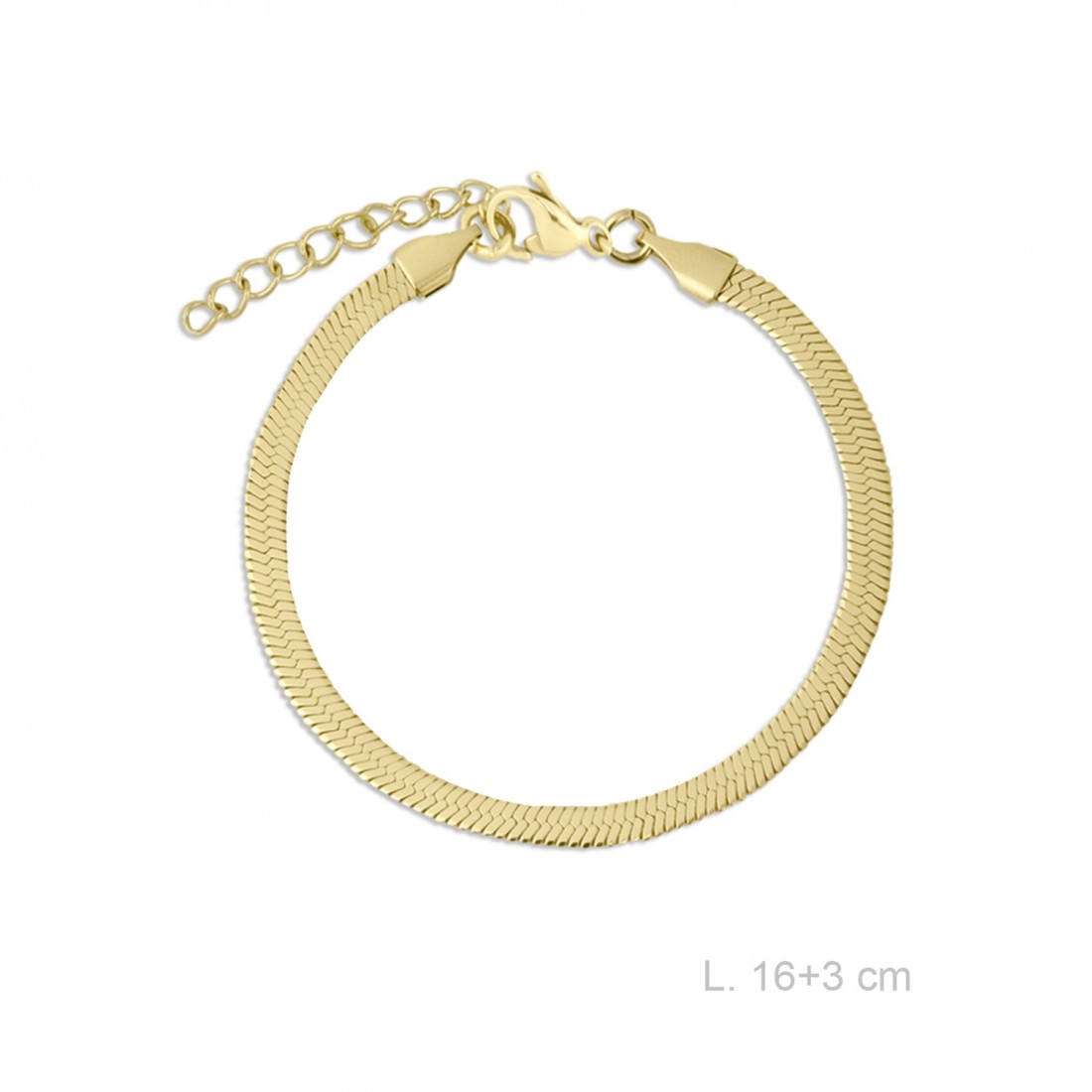 Pulsera Acero Cola de Ratón