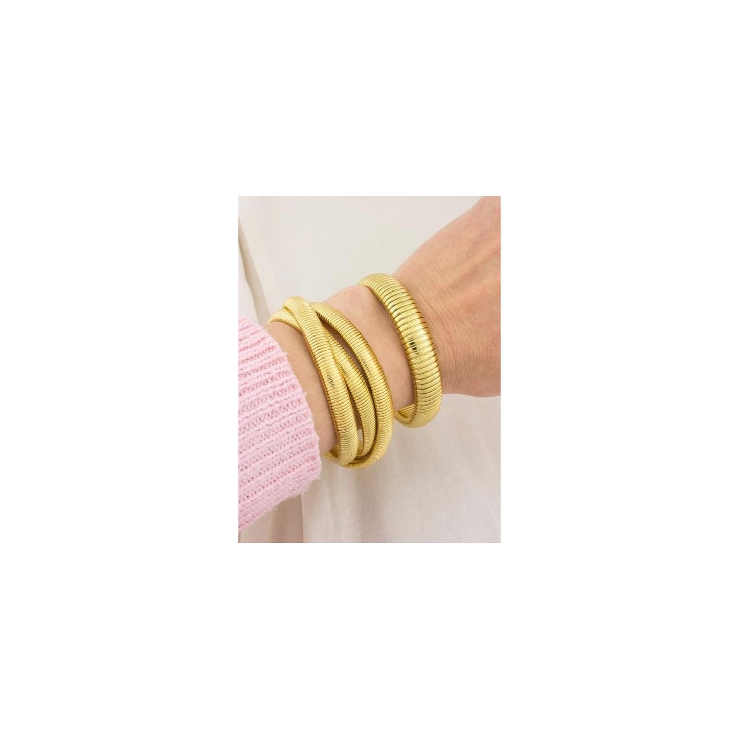 Pulsera Acero Doble