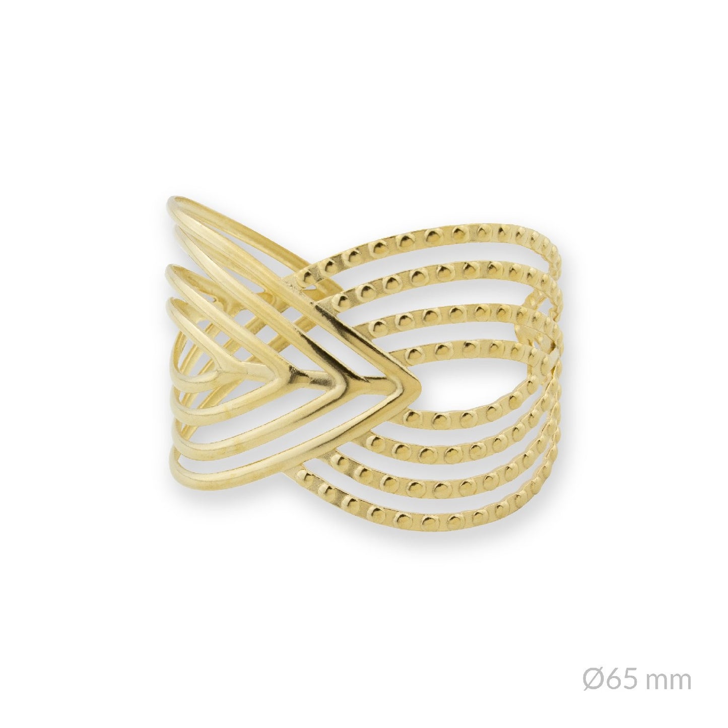 Brazalete Étnico Dorado