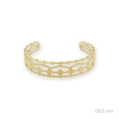 Brazalete Corona Dorado