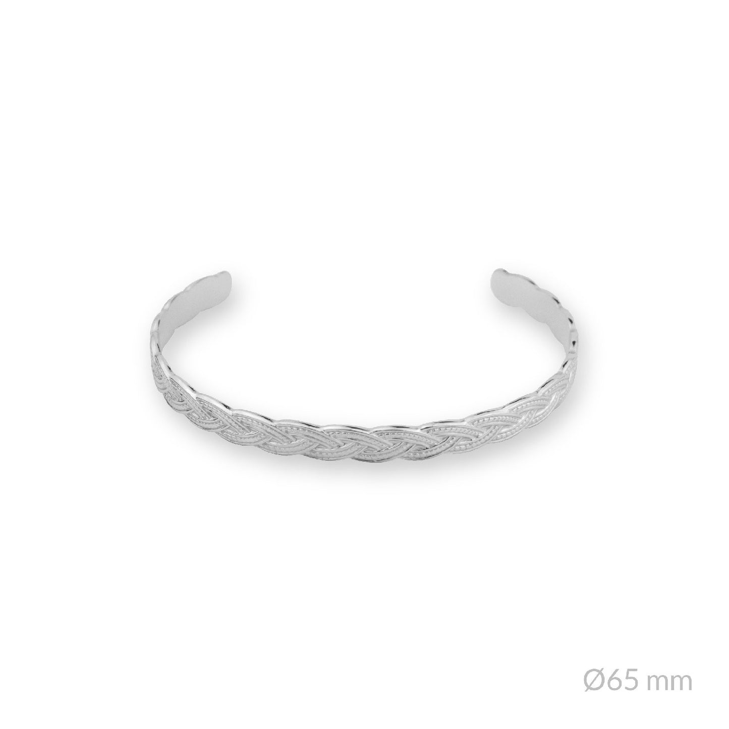 Brazalete Trenza Rígido
