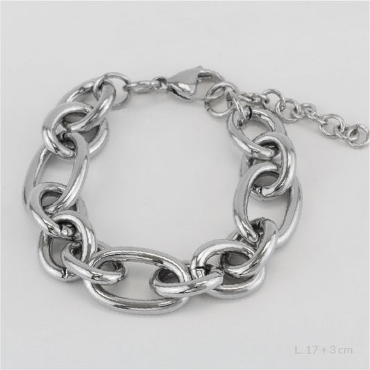 Pulsera eslabón Ancho