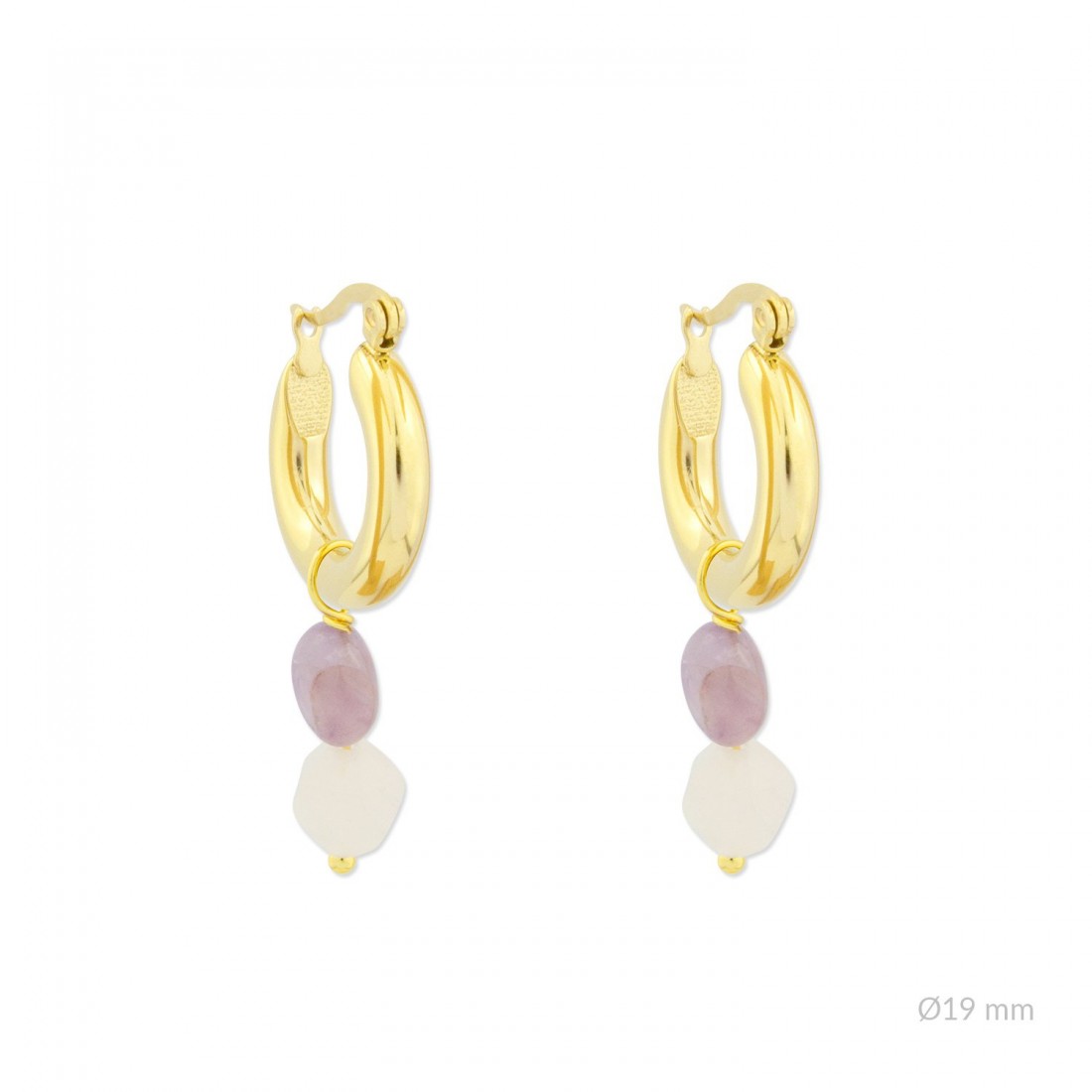 Pendientes Piedras