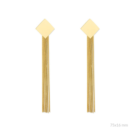 Pendientes Rombo Tiras