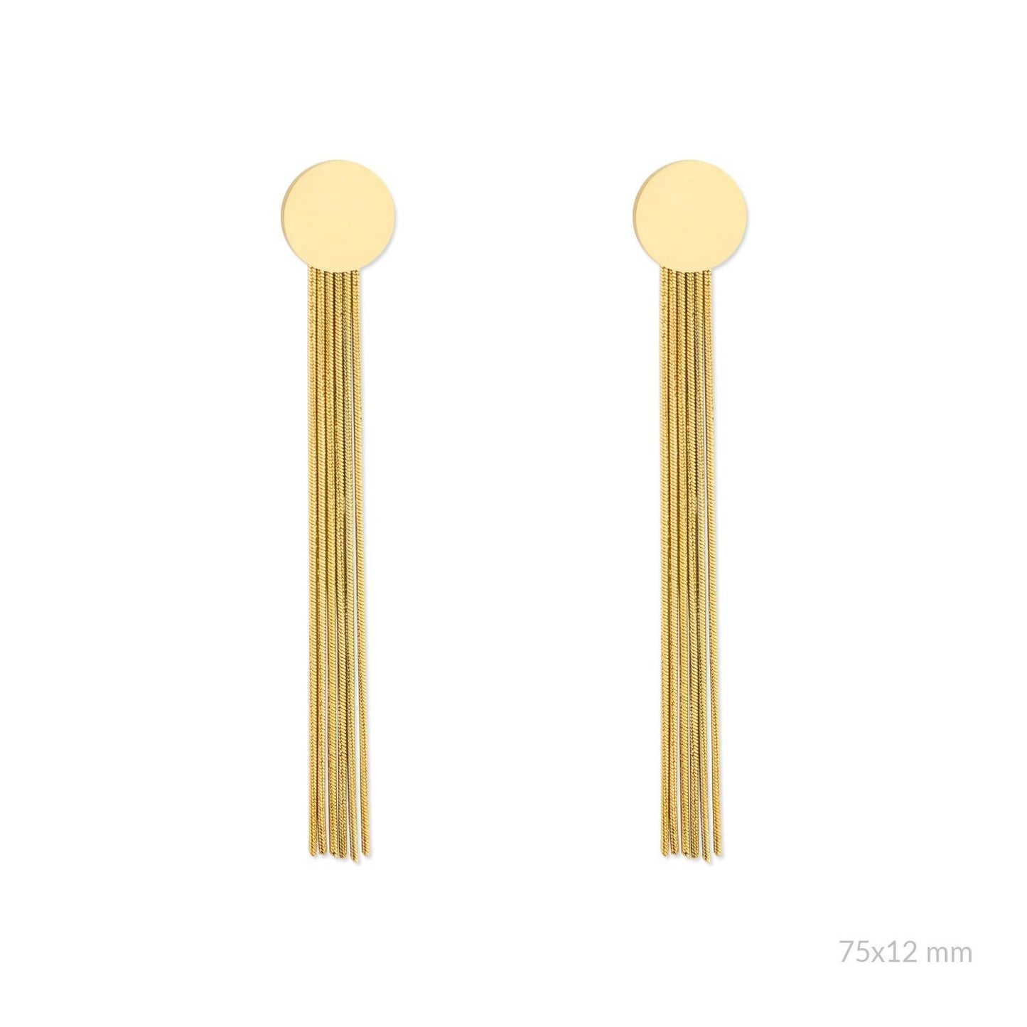 Pendientes Círculo Tiras