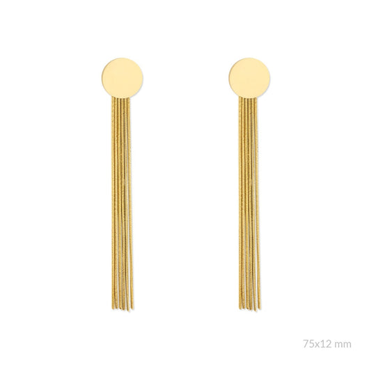 Pendientes Círculo Tiras
