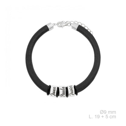 Pulsera Cuero Personalizada