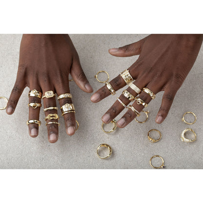 Anillo Ancho circonitas