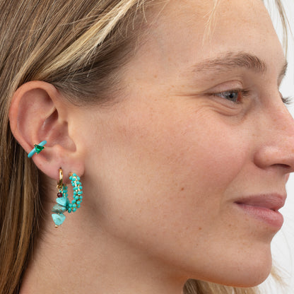 EarCuff esmaltado con circonita