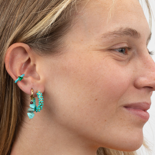 EarCuff esmaltado con circonita