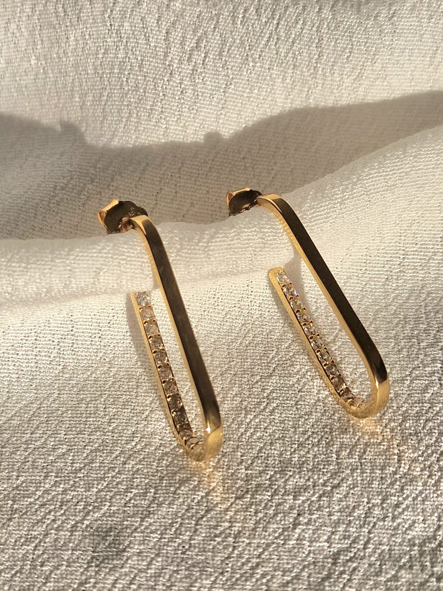 Pendientes Link Pavé