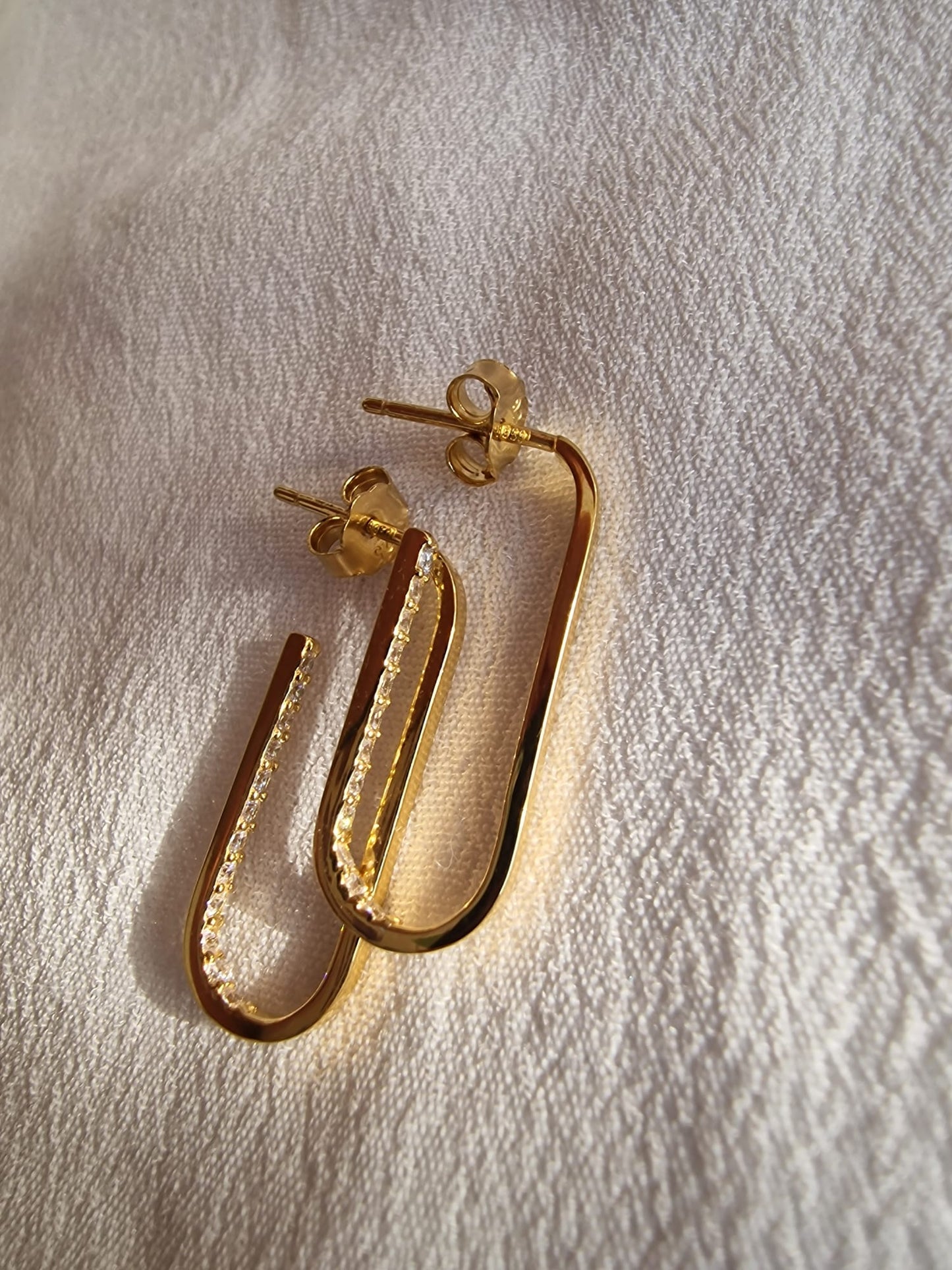 Pendientes Link Pavé