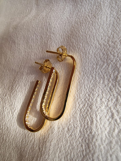 Pendientes Link Pavé