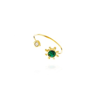 Anillo Sol circonita