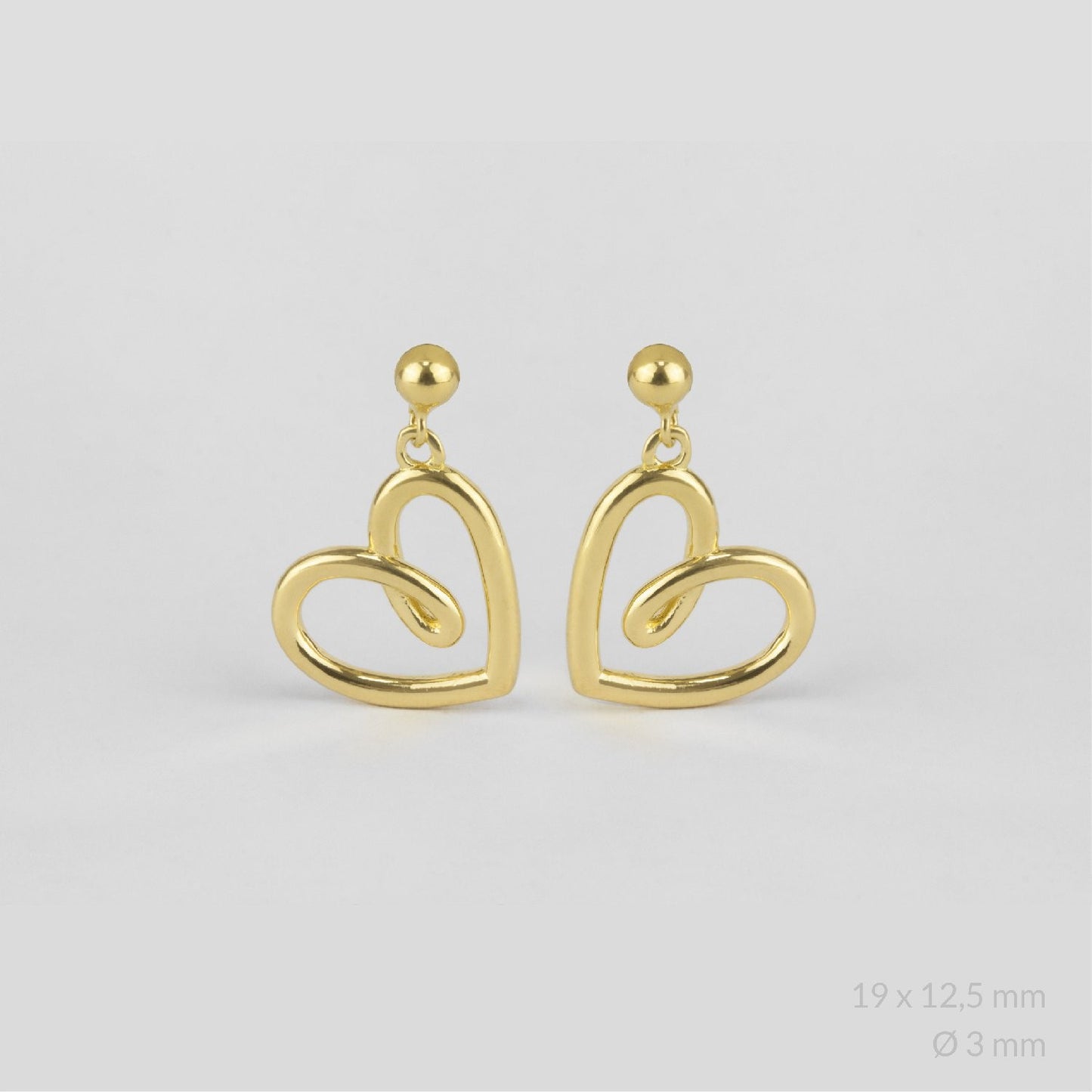 Pendientes Eternal Heart