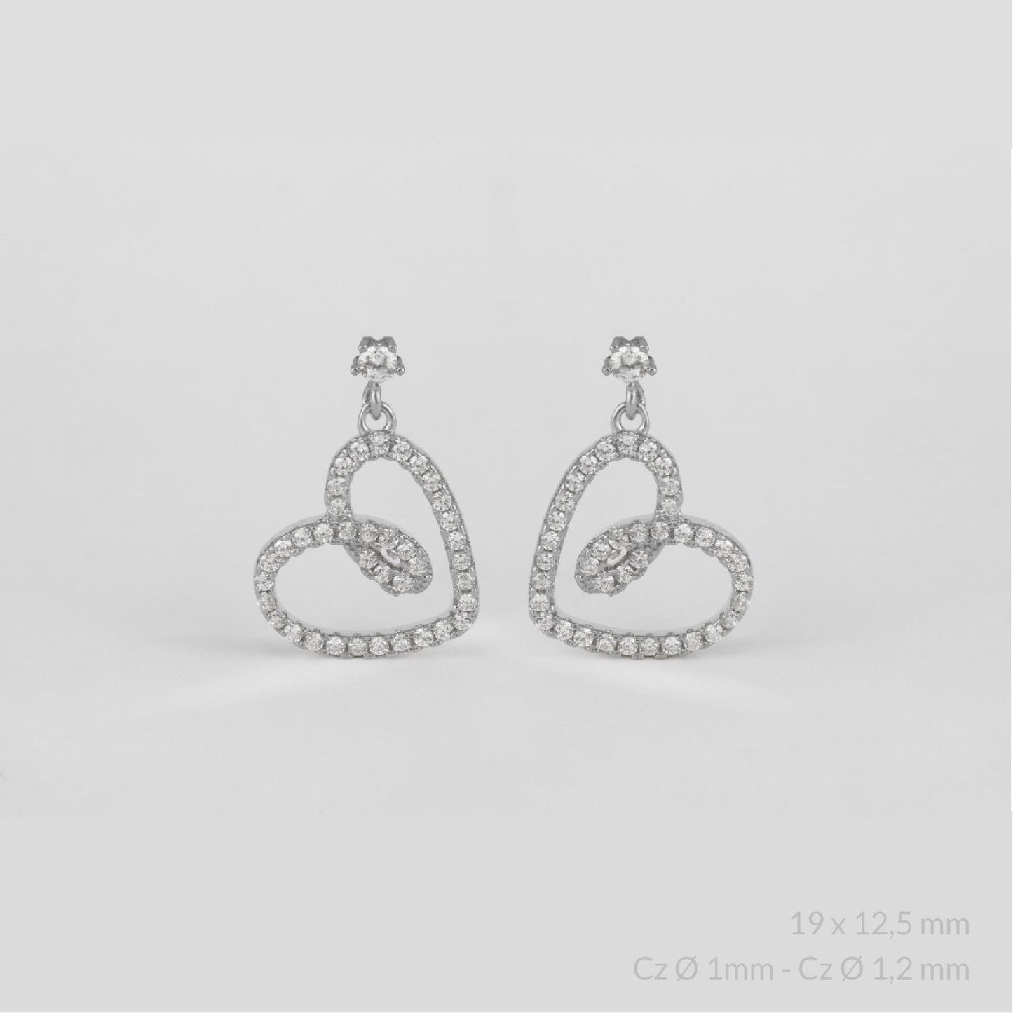 Pendientes Eternal Heart