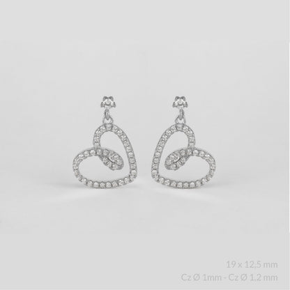 Pendientes Eternal Heart
