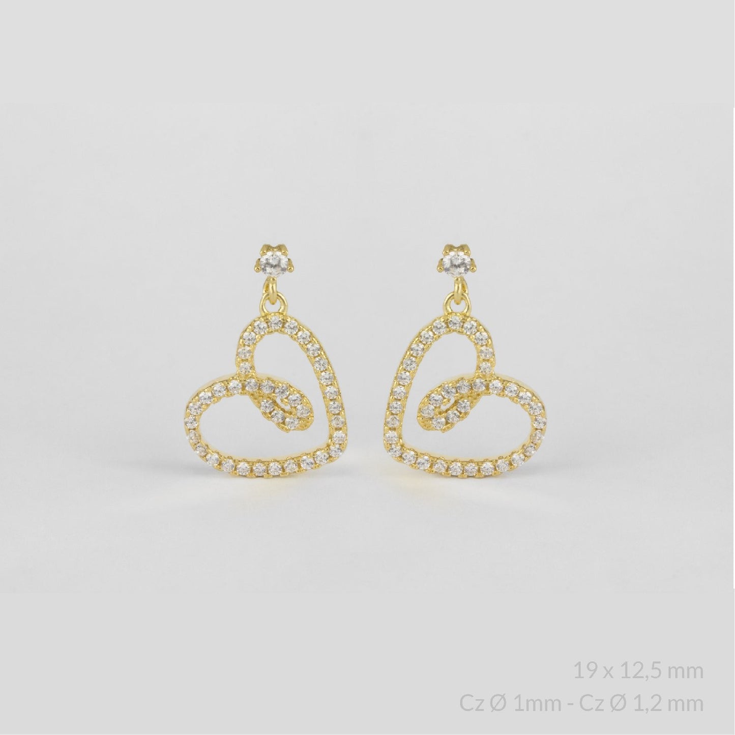 Pendientes Eternal Heart