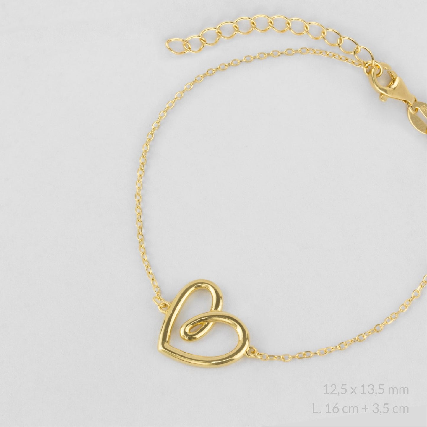 Pulsera Eternal Heart entrelazado